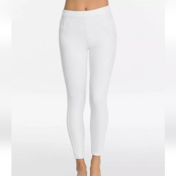 Spanx Jean-ish Ankle Leggings Pull On Skinny Pants, Size S - Picture 4 of 17
